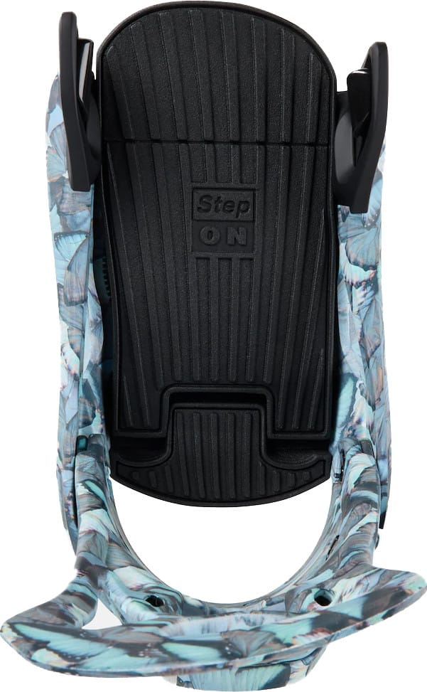 Burton Women's Step On® Snowboard Binding Blue Butterflies